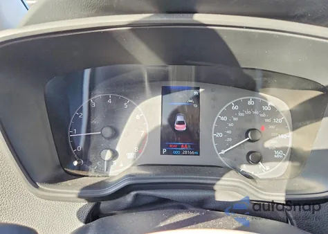 2025 Toyota Corolla Le z USA, uszkodzony, nr VIN 5YFB4MDE4SP263935